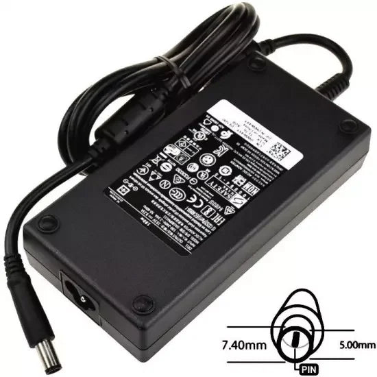 POWER ADAPTER 180W 19.5V, 7.4X5.0, ORIGINAL DELL - eBuy UAE